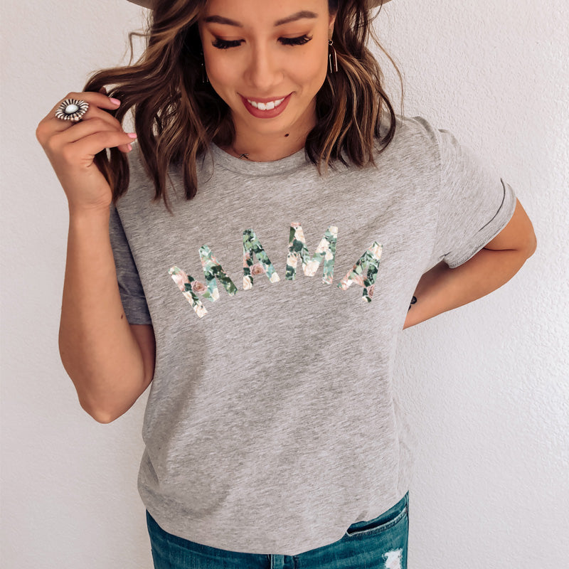 Mama Floral Summer T-Shirt (MRK X)