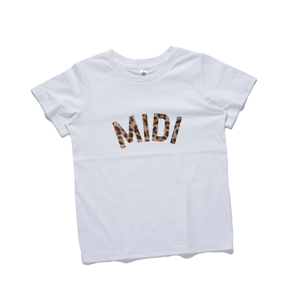 Mama, Midi & Mini Leopard Matching Tops