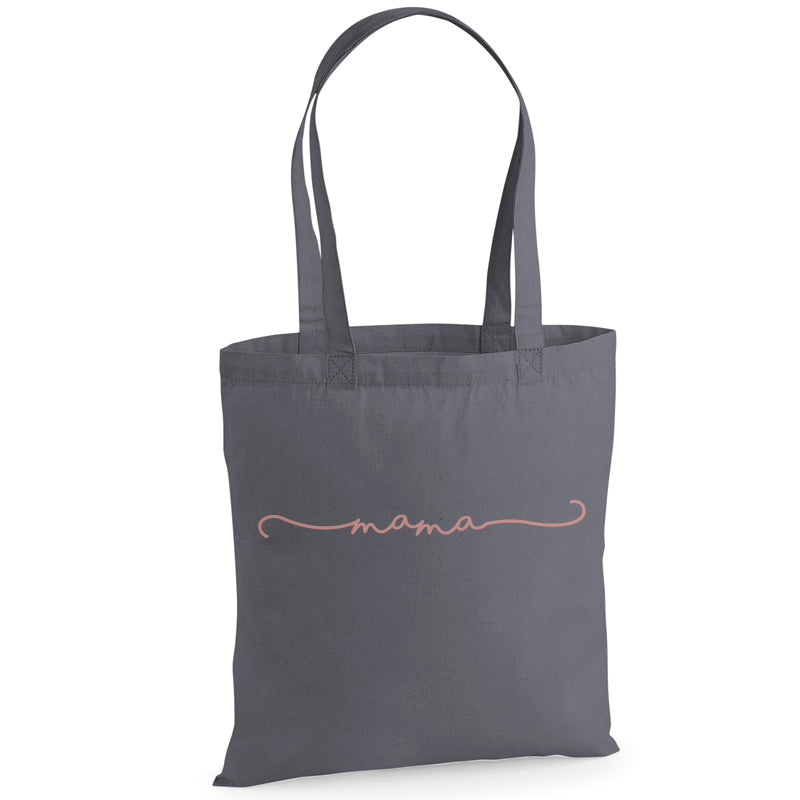 Mama Retro Script Tote Bag (MRK X)