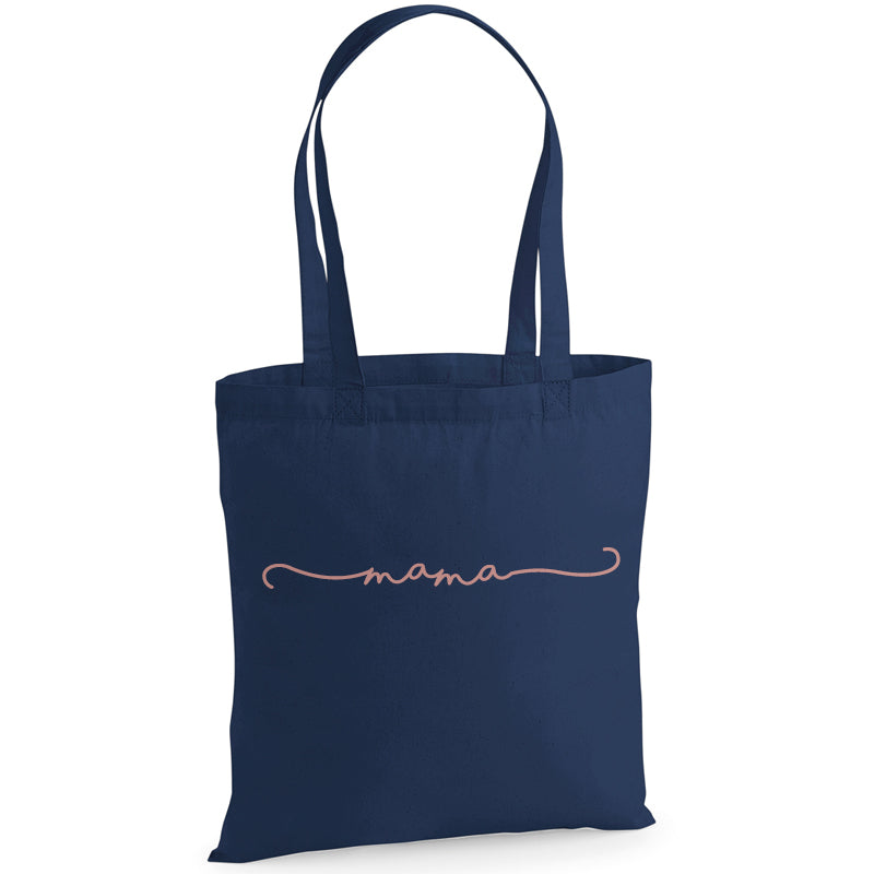 Mama Retro Script Tote Bag (MRK X)