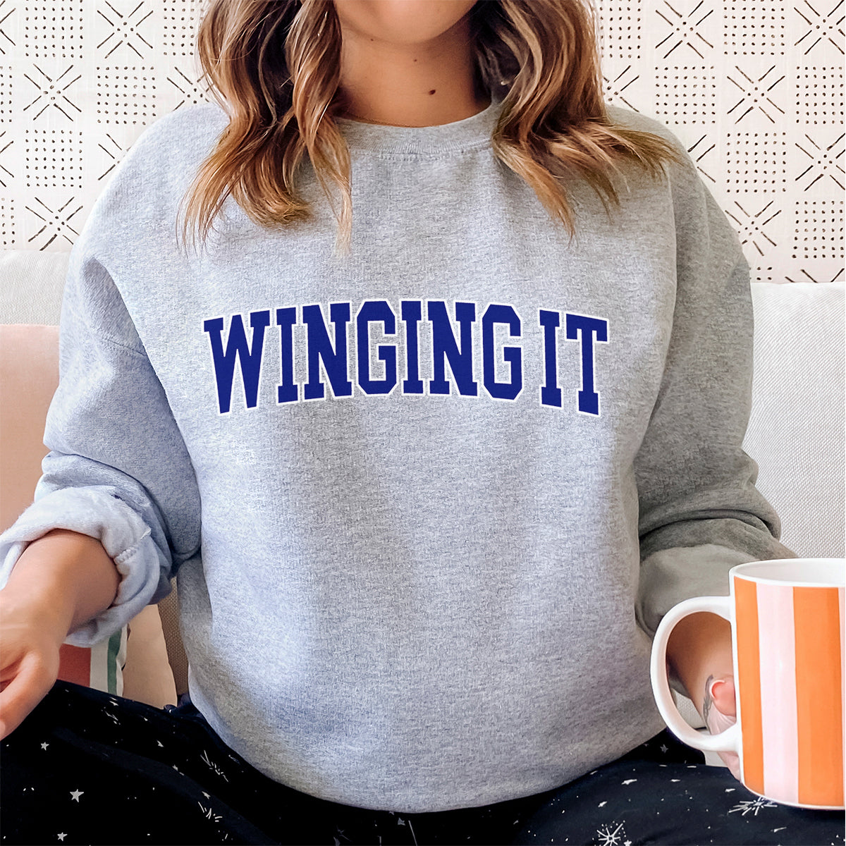 Winging it jumper clearance