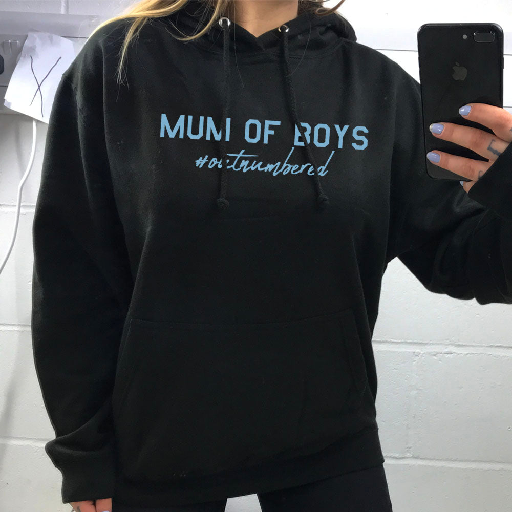 Mum of boys discount hoodie