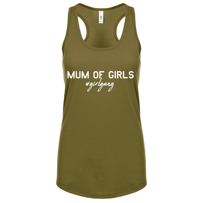 Mum Of Girls #Girlgang Sleeveless Tank
