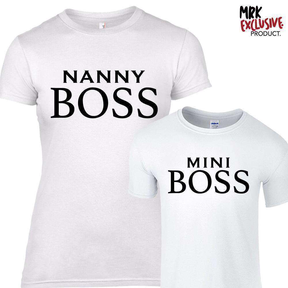 Mini boss t store shirt