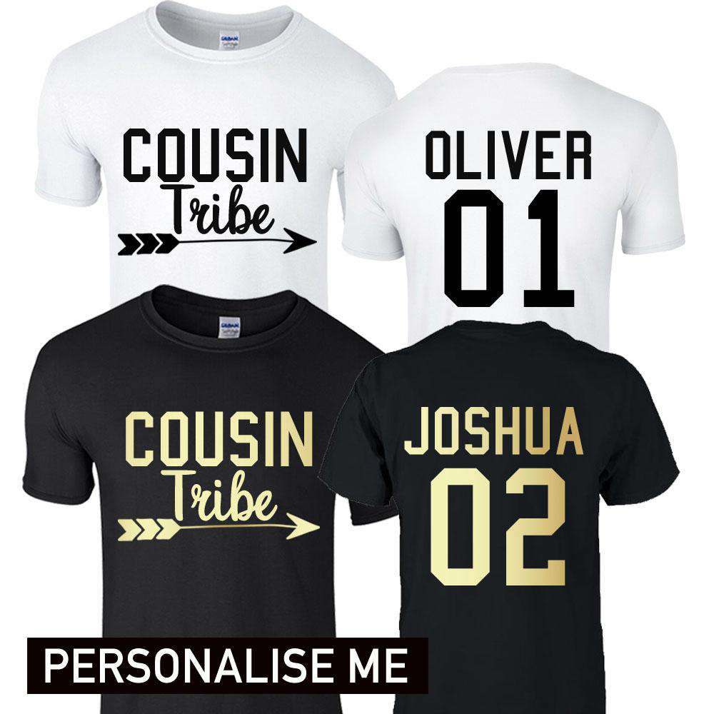 Cousin shop number shirts