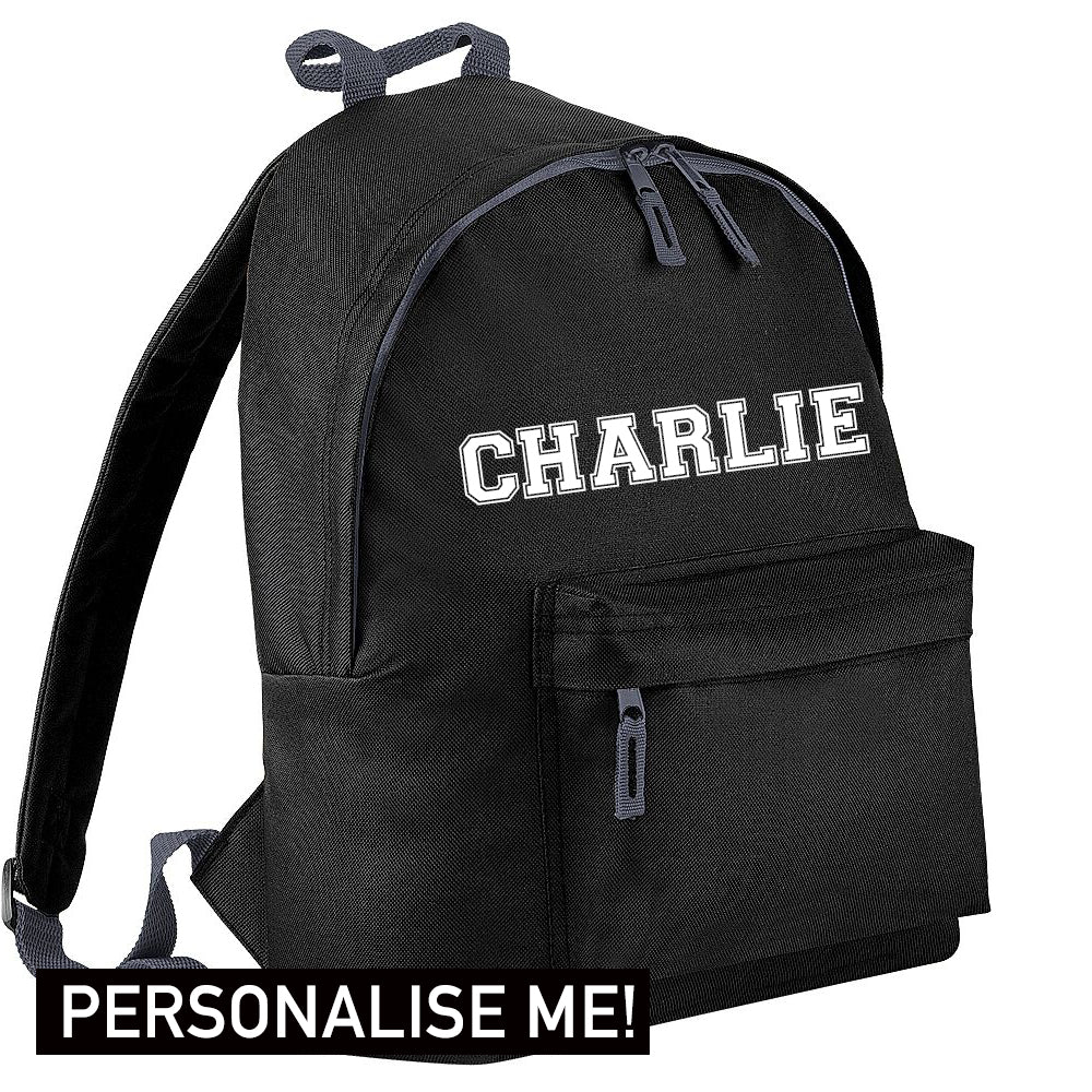 Personalised Name Varsity Junior Backpack (MRK X)