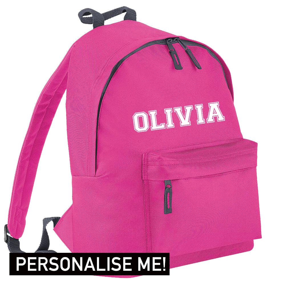 Personalised Name Varsity Junior Backpack (MRK X)