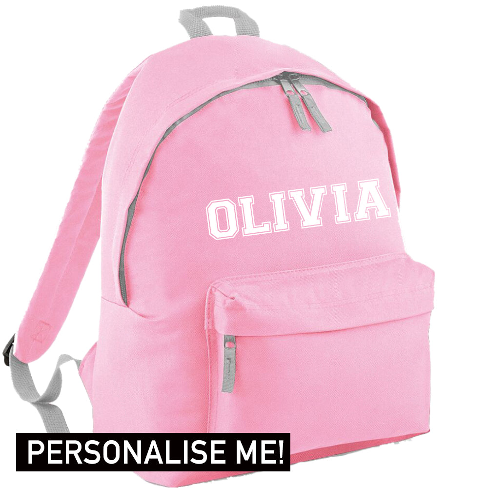 Personalised Name Varsity Junior Backpack (MRK X)