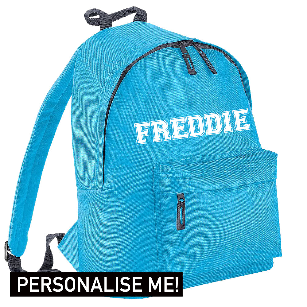 Personalised Name Varsity Junior Backpack (MRK X)