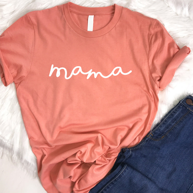 Summer Daze- Mama Logo T-Shirt