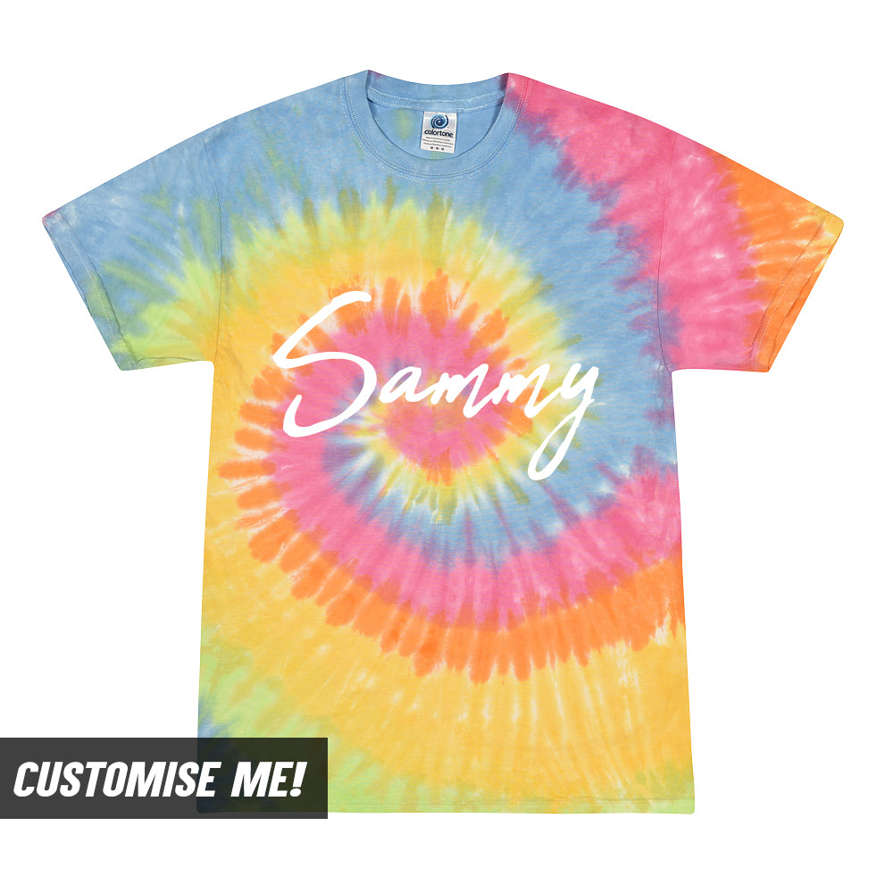 Customize tie hotsell dye shirts